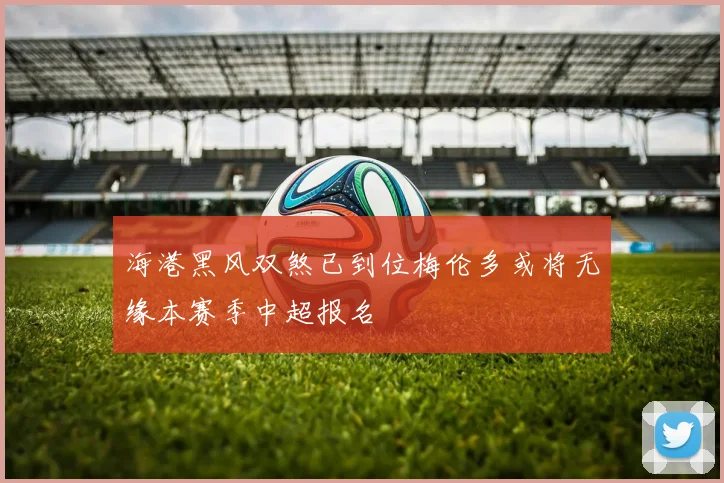 海港黑风双煞已到位梅伦多或将无缘本赛季中超报名